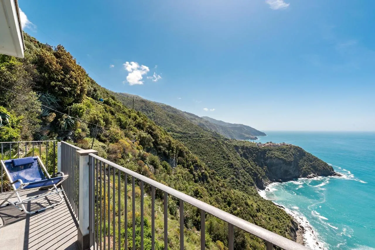 Semesterbostad Casa Panorama, Terre Marine Villa Corniglia